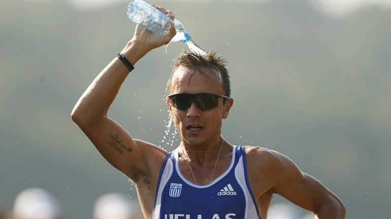 Παπαμιχαήλ, Ντρισμπιώτη, Τσαμουδάκης στο μίτινγκ βάδην της IAAF στο Ρίο Μαγιόρ