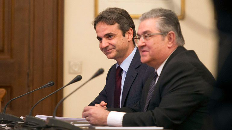 Έκλεισε η συνάντηση Μητσοτάκη- Κουτσούμπα