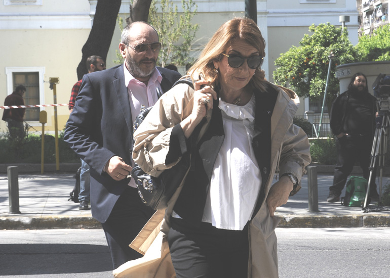 Η βουλευτής του ΣΥΡΙΖΑ και Γ' Αντιπρόεδρος της Βουλής, Τασία Χριστοδουλοπούλου