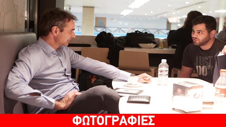 Μία «ξεχωριστή» συνάντηση είχε ο Κυριάκος Μητσοτάκης στο αεροδρόμιο της Μάλτας