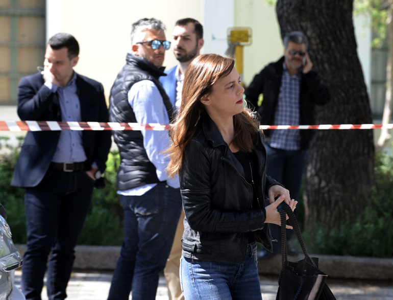 Η υπουργός Εργασίας, Κοινωνικής Ασφάλισης και Κοινωνικής Αλληλεγγύης Έφη Αχτσιόγλου