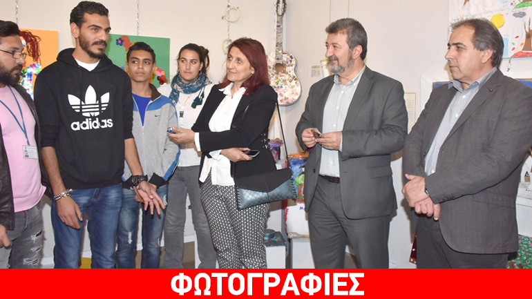 Έκθεση με έργα τέχνης από προσφυγόπουλα στον Δήμο Νεάπολης-Συκεών