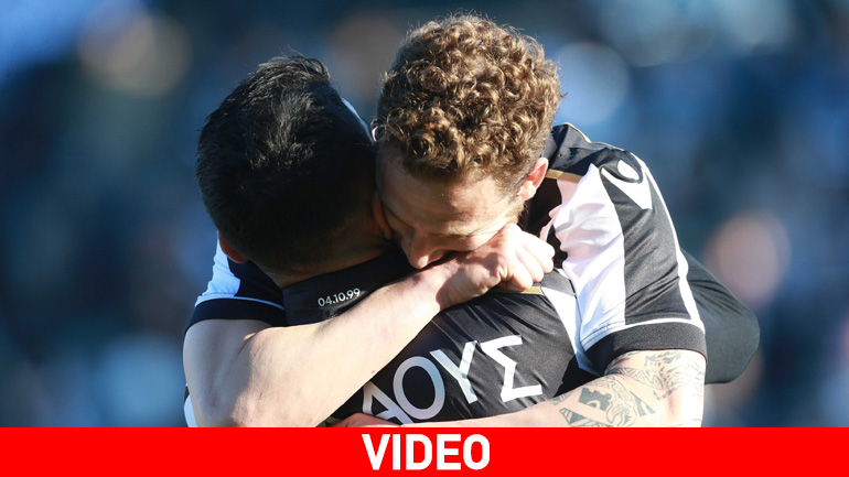 Ίδρωσε ο ΠΑΟΚ, 2-0 τη Λάρισα