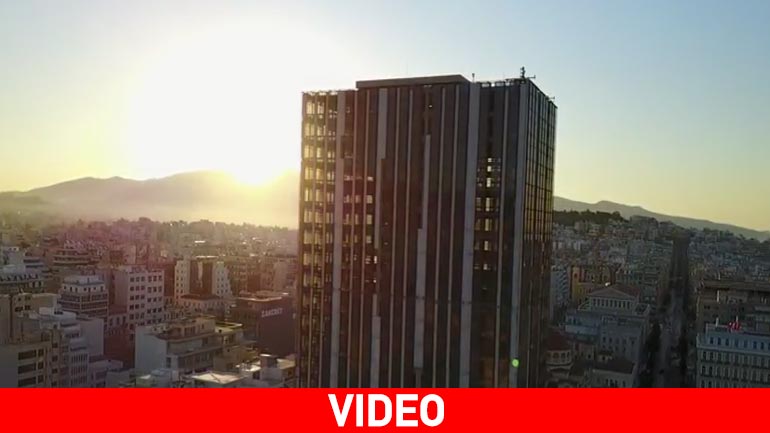 Ο Πύργος-“φάντασμα” του Πειραιά από ψηλά