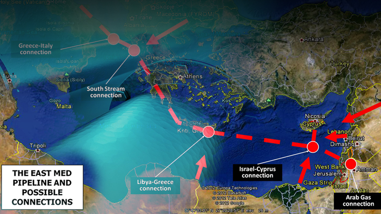 Τετραμερής στο Τελ Αβίβ για τον αγωγό φυσικού αερίου