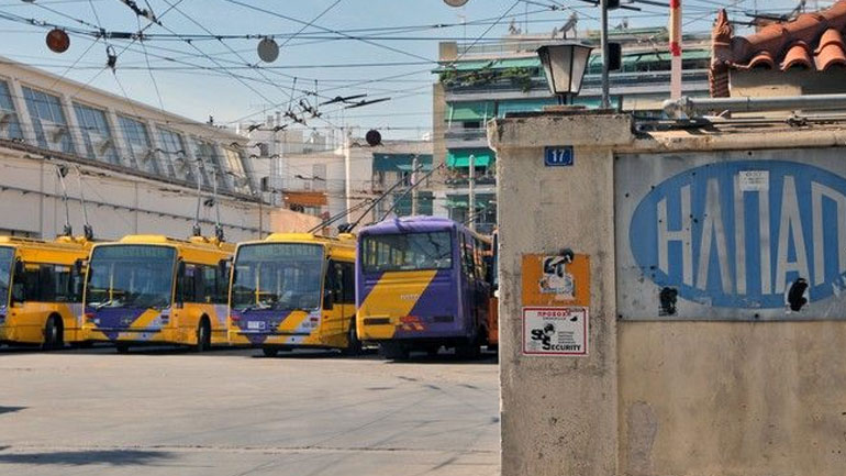 Στάσεις εργασίας στα τρόλεϊ