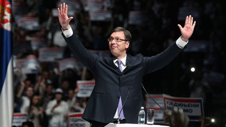 Προβάδισμα Βούτσιτς στα πρώτα αποτελέσματα