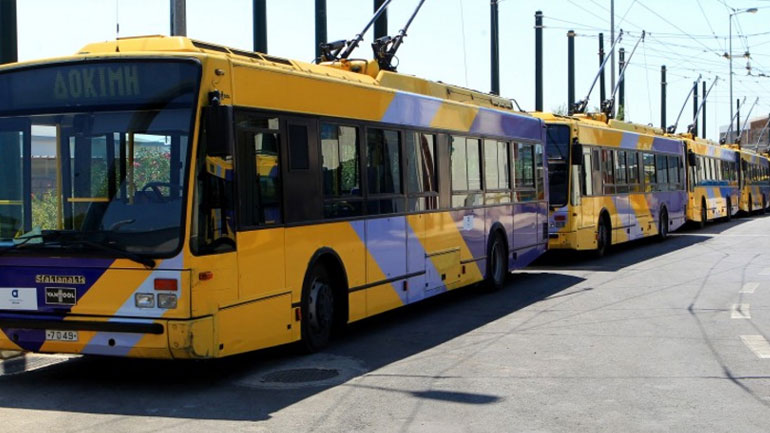 Χωρίς τρόλεϊ η Αθήνα την Τετάρτη