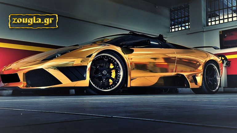 H πρώτη… χρυσή Lamborghini που κυκλοφορεί στην Ελλάδα