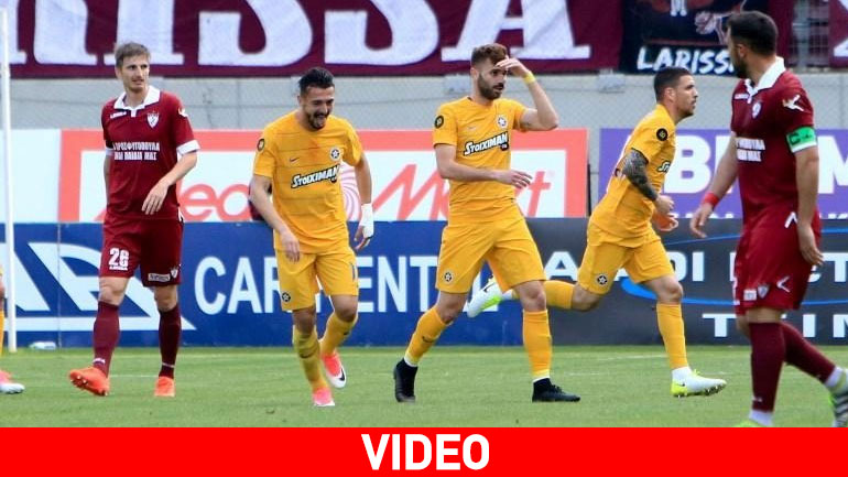 Βαριά εντός έδρας ήττα (4-1 από τον Αστέρα) για τη Λάρισα, που μπήκε σε… μπελάδες