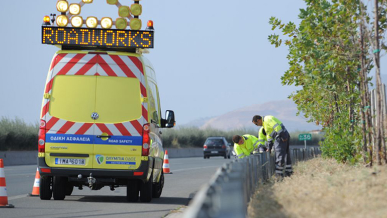 Προσωρινός αποκλεισμός στις εξόδους του κόμβου Ξυλοκάστρου στην Κορίνθου – Πατρών
