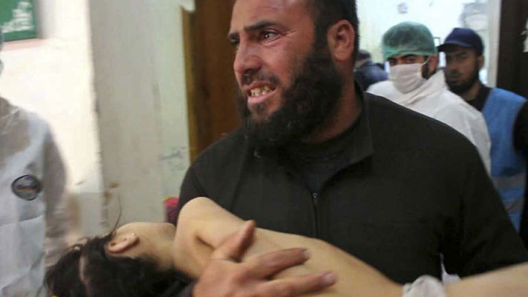 Ο γ.γ. του ΝΑΤΟ και ο πάπας Φραγκίσκος καταδίκασαν την επίθεση με χημικά στη Συρία