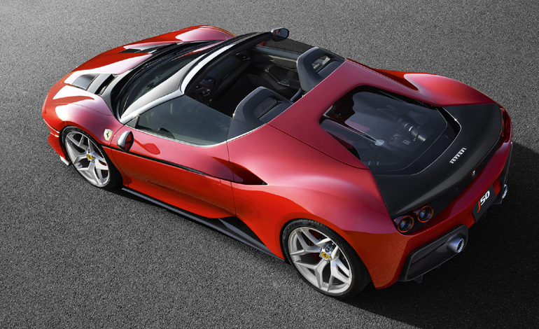Η περιορισμένης παραγωγής Ferrari J50