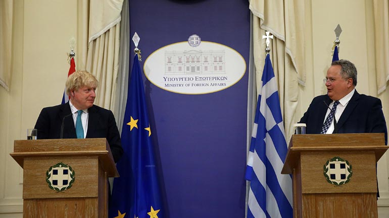Ν. Κοτζιάς: «Οι σχέσεις Ελλάδας-Βρετανίας είναι μακράς πνοής και με μεγάλο μέλλον»