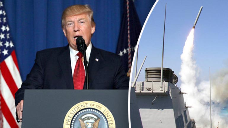 Το μήνυμα του Τραμπ για την επίθεση στη Συρία