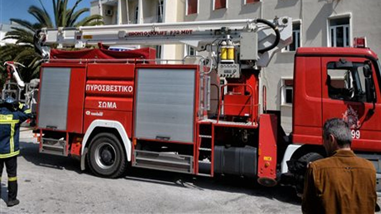 Διαρροή φυσικού αερίου στο κέντρο της Λάρισας