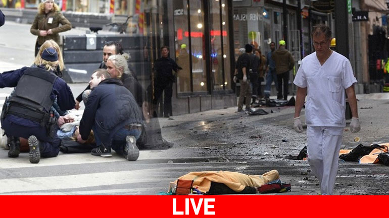 Τρομοκρατικό χτύπημα στη Στοκχόλμη Τρομοκρατικό χτύπημα στη Στοκχόλμη
