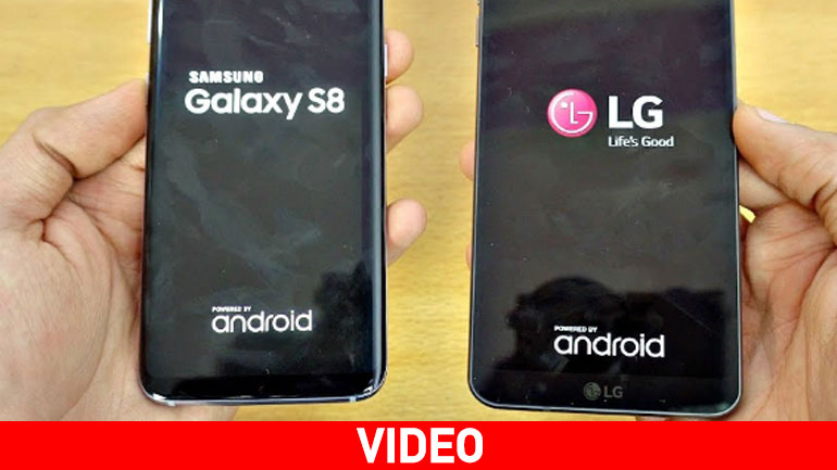 Samsung Galaxy S8 vs LG G6: Ποιο είναι πιο γρήγορο;