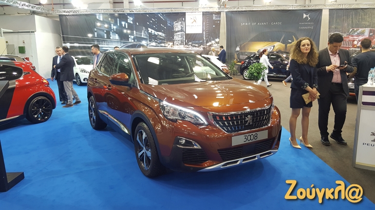 Το νέο Peugeot 3008 το οποίο ψηφίστηκε στην Ευρώπη 'Αυτοκίνητο της Χρονιάς 2017' 