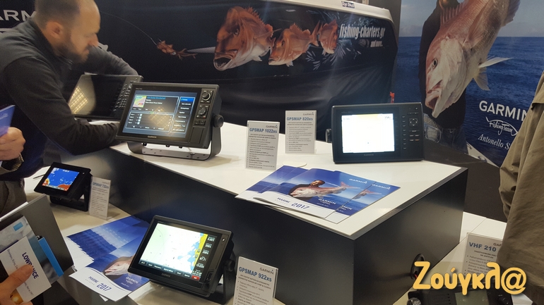 Η Garmin δεν θα μπορούσε να λείπει από μία τέτοια έκθεση...