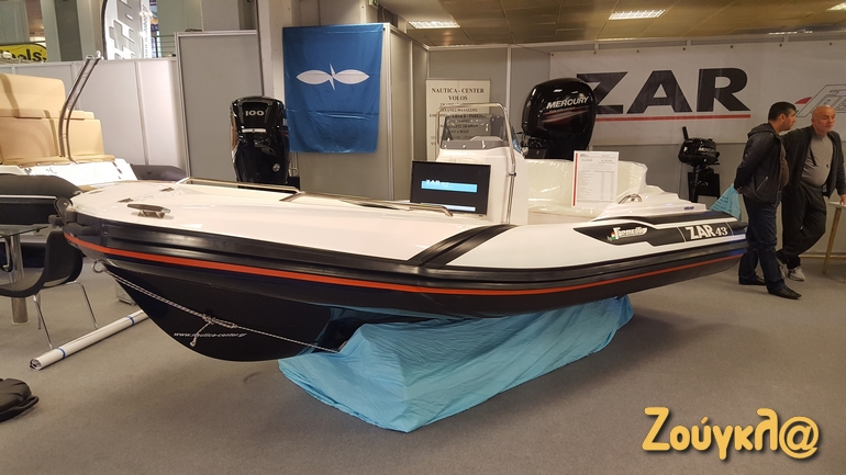 Το φουσκωτό Zar 43 (με δώρο το τρέιλερ) είναι διαθέσιμο με 18.300 ευρώ 