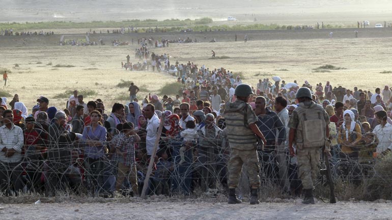 Δεν αναμένεται νέο κύμα προσφύγων από τη Συρία, σύμφωνα με την Τουρκική Ερυθρά Ημισέληνο