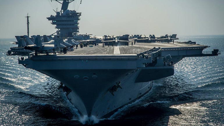 Προς την χερσόνησο της Κορέας κατευθύνεται το αμερικανικό αεροπλανοφόρο USS Carl Vinson