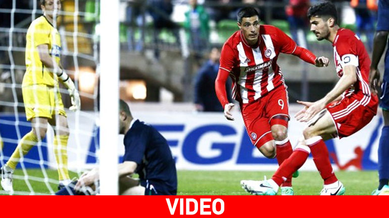 Απέφυγε την ήττα στο τέλος ο Ολυμπιακός 1-1 με τον Λεβαδειακό