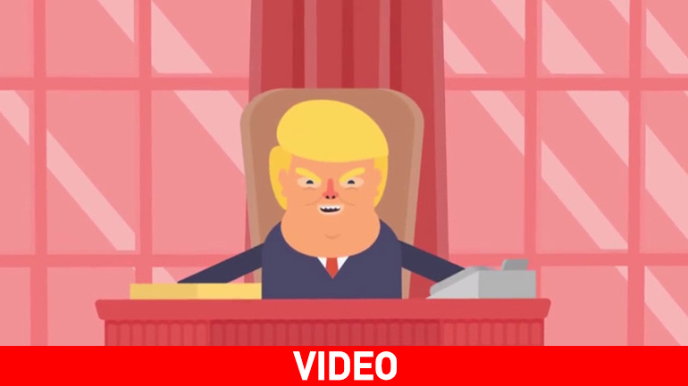 Νέο παιχνίδι: Πέτα τον Τραμπ!