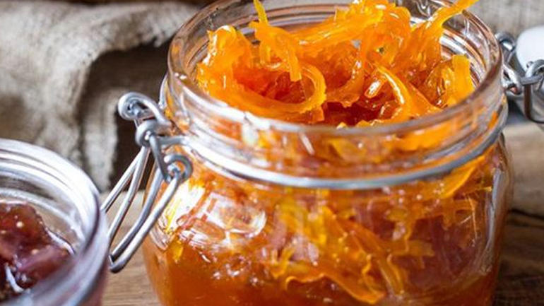 Νηστίσιμη μαρμελάδα με μήλο και κολοκύθα