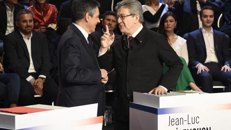 Γαλλία: Μελανσόν και Φιγιόν μίλησαν σε μεγάλες συγκεντρώσεις την Κυριακή