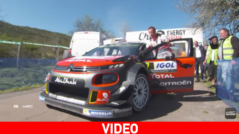 Ο Meeke σπρώχνει το C3 WRC!