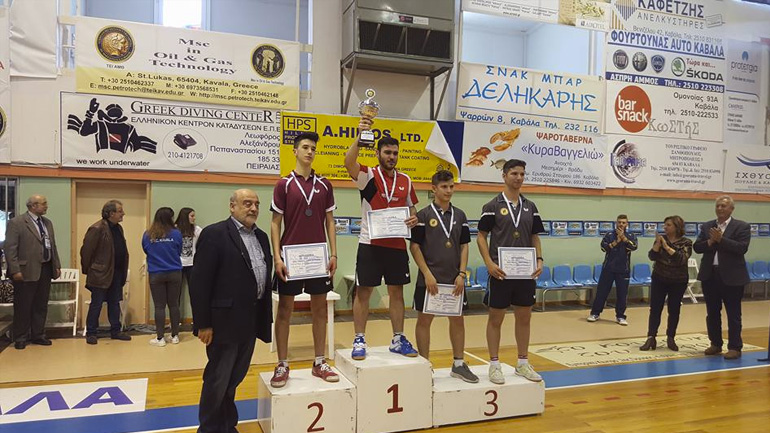 Πινγκ πονγκ: Από δύο χρυσά Σγουρόπουλος και Φίσερ στο Πανελλήνιο πρωτάθλημα νέων