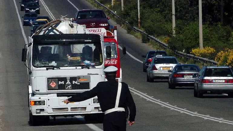 Απαγόρευση κυκλοφορίας φορτηγών στις Ε.Ο. την περίοδο του Πάσχα