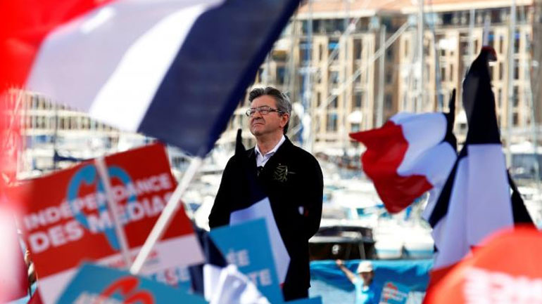 Γαλλία: Στην τρίτη θέση ο Μελανσόν – Αφήνει πίσω του τον Φιγιόν