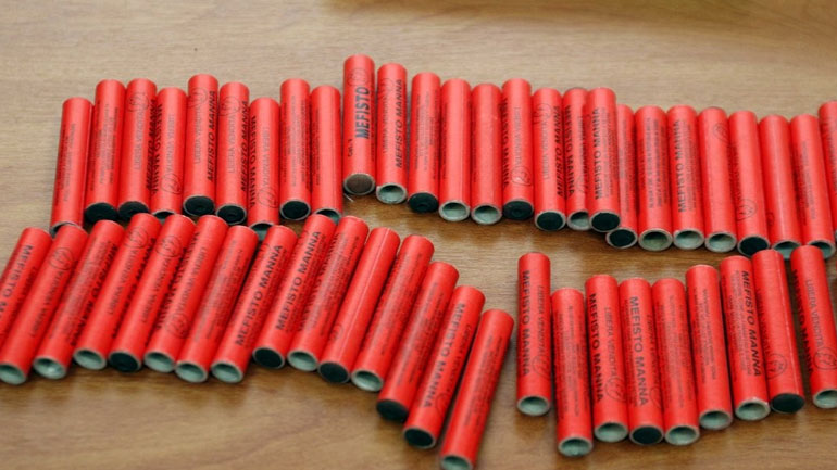 Χίος: Κατασχέθηκαν 18.550 κροτίδες