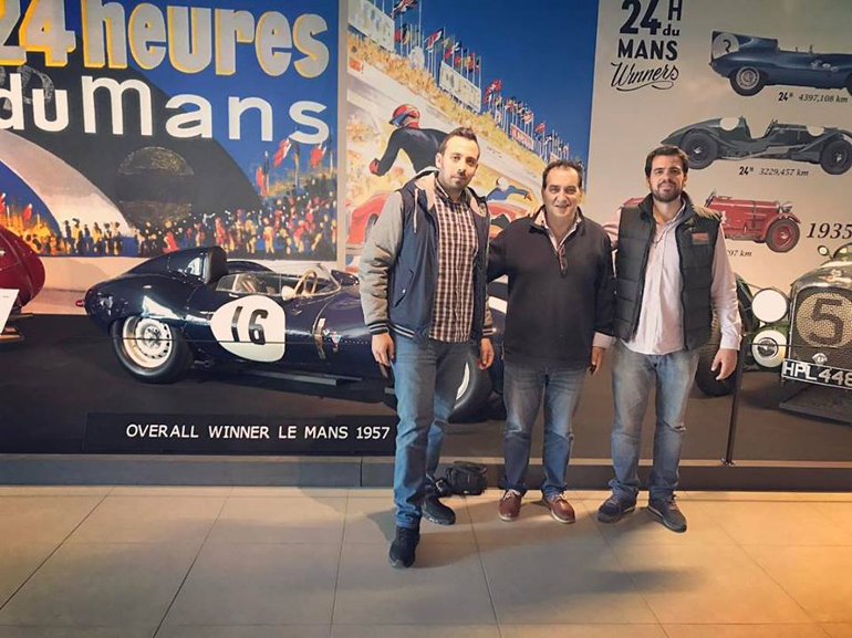 Από αριστερά: Βαγγέλης Παμπούκης, Άρης Γαλανόπουλος και Μάνος Στεφανής. Και οι τρεις ταξίδεψαν στην Ολλανδία για να οδηγήσουν το νέο Toyota Yaris