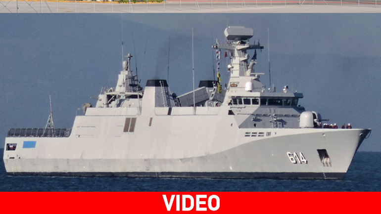 Στο λιμάνι του Πειραιά δύο πλοία του μαροκινού Πολεμικού Nαυτικού