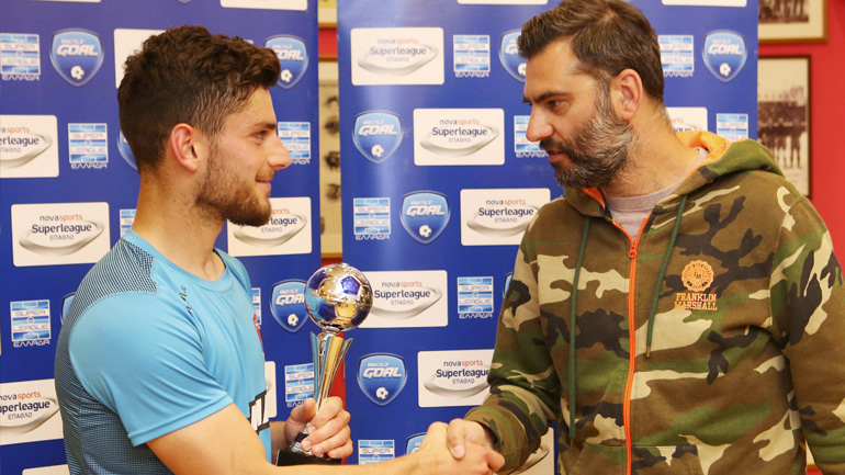 Παρέλαβε το βραβείο του ο Γιώργος Μασούρας