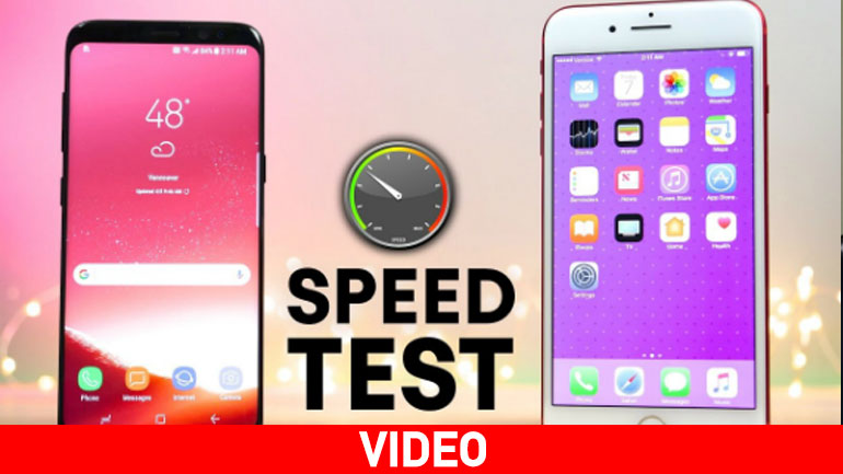 Samsung Galaxy S8 vs iPhone 7 Plus: Ποιο είναι πιο γρήγορο;