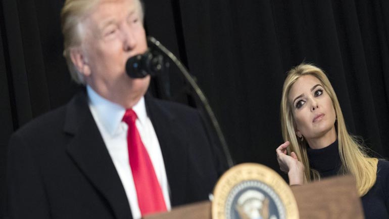 «Τhe Daily Telegraph»: “Η Ιβάνκα κρύβεται πίσω από τον βομβαρδισμό στη Συρία”