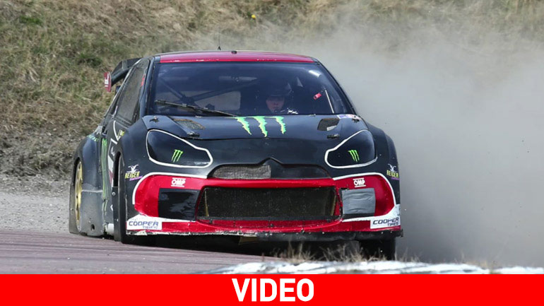 Πιτσιρικάς «λιώνει» με το αγωνιστικό rallycross του μπαμπά!
