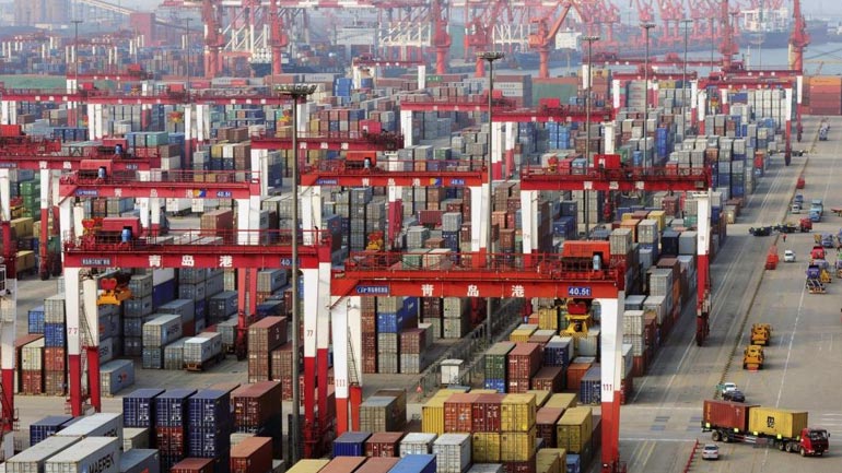 Κίνα: Ετήσια αύξηση 14,8% κατέγραψαν οι εξαγωγές το πρώτο τρίμηνο του 2017