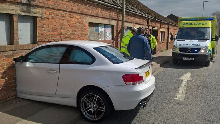 Έβαλε σημάδι τον τοίχο!