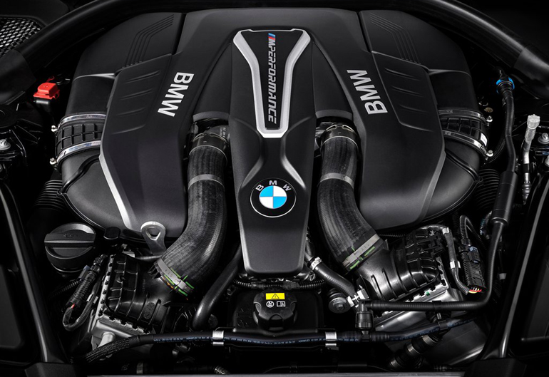 O κινητήρας της BMW Μ550i xDrive