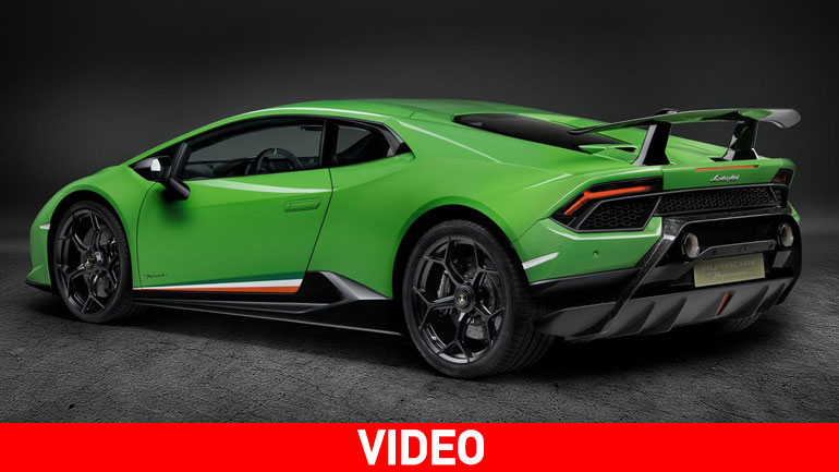 H Lamborghini Huracan Performante στο μικροσκόπιο