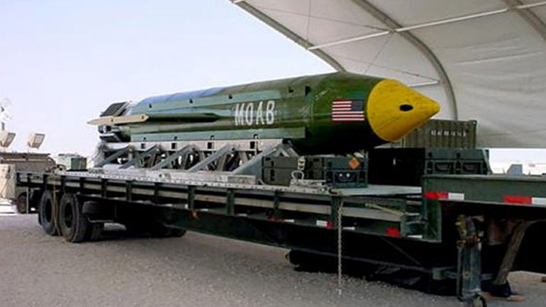 Αφγανιστάν: Νεκροί 36 μαχητές του Ισλαμικού Κράτους από τη «μητέρα όλων των βομβών»