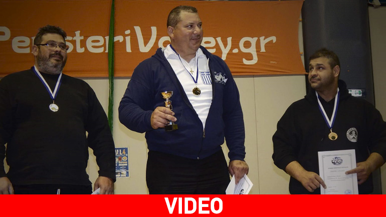 Χειροπάλη: Πρωταθλητής Ελλάδας ο Χαραλαμπόπουλος