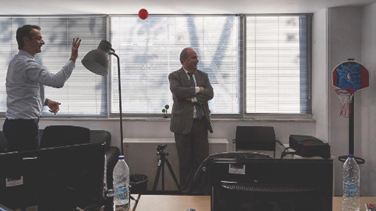 Το σουτ του Κυριάκου…