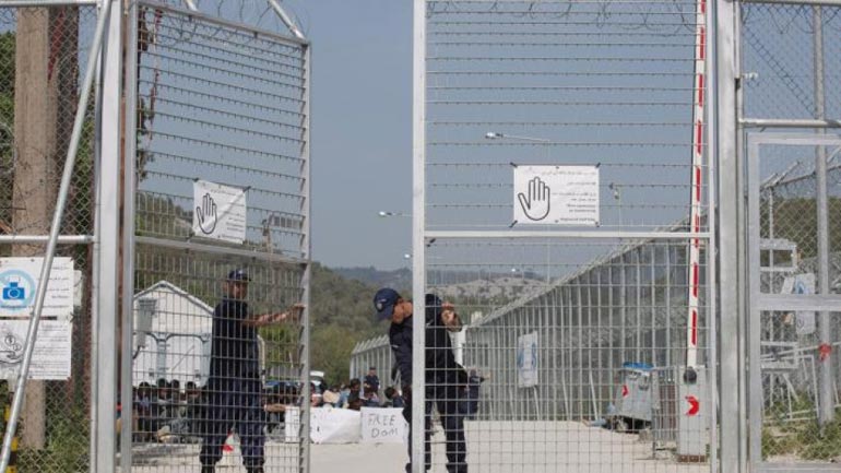 Αστυνομική επιχείρηση στο hotspot του Χαλκείου στη Χίο – 5 συλλήψεις